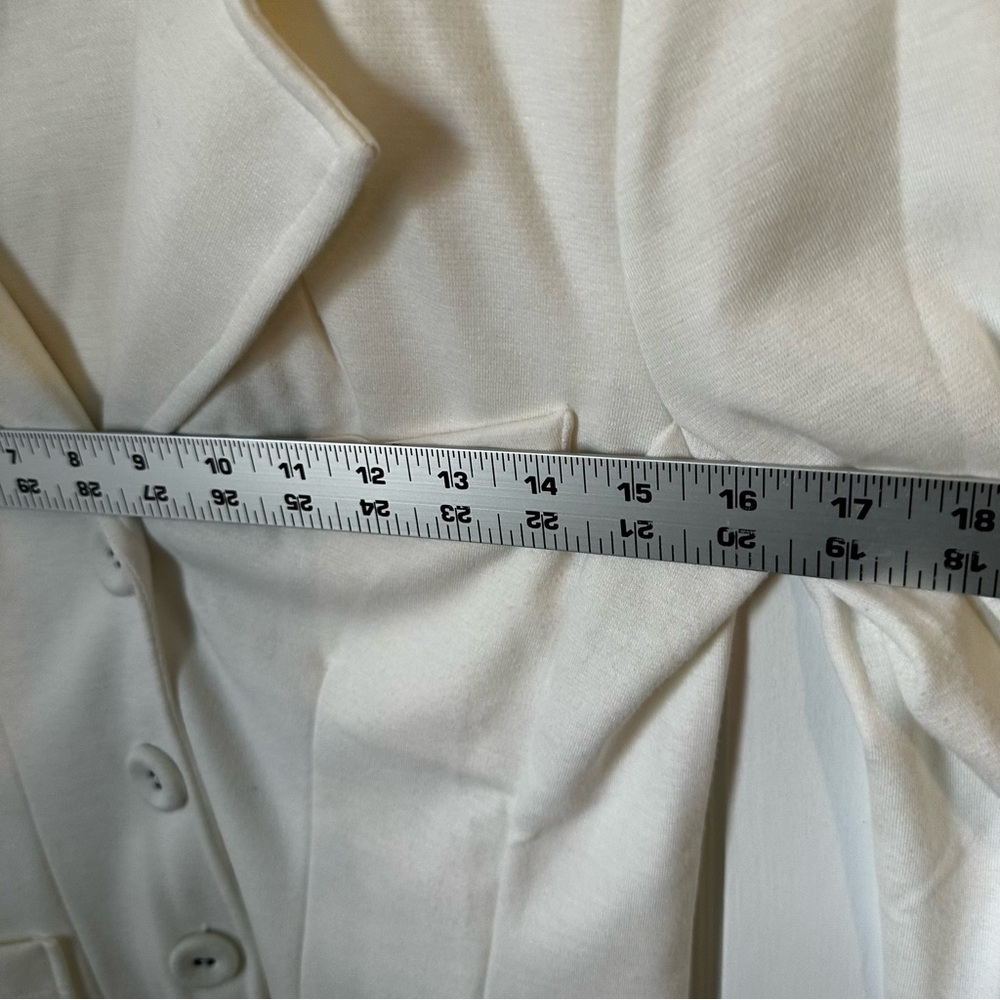 Suzi Kondi Cream Blazer Jacket - Picture 3 of 6